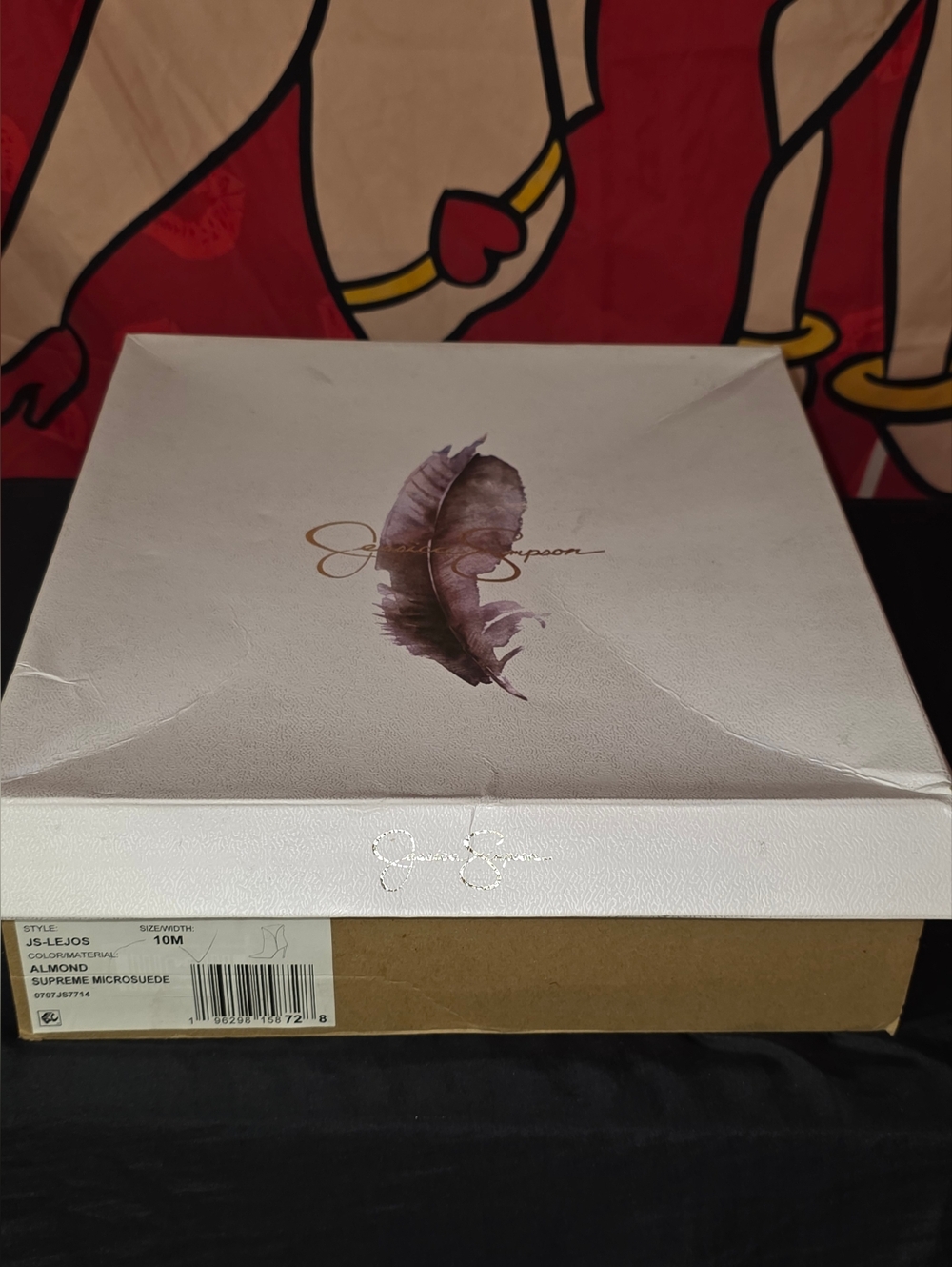 NIB- JESSICA SIMPSON LEJOS SLOUCH BOOTIES - Almond Faux Suede - Size 10M